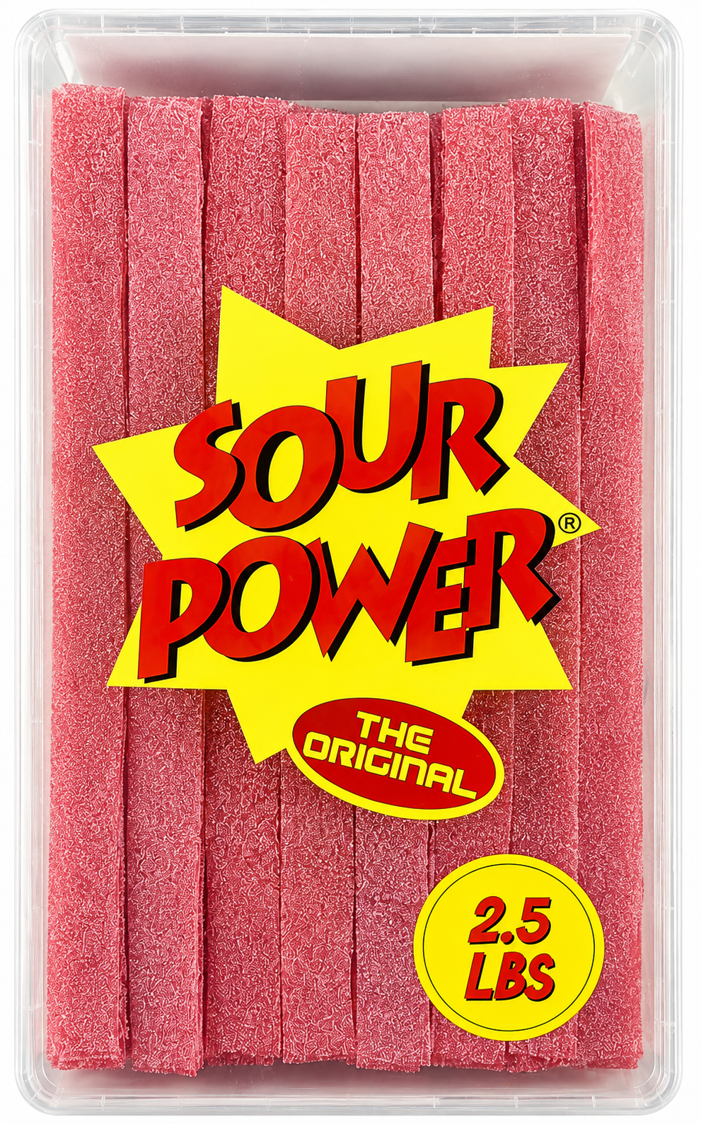 Bulk Sour Power strawberry sour candy belts