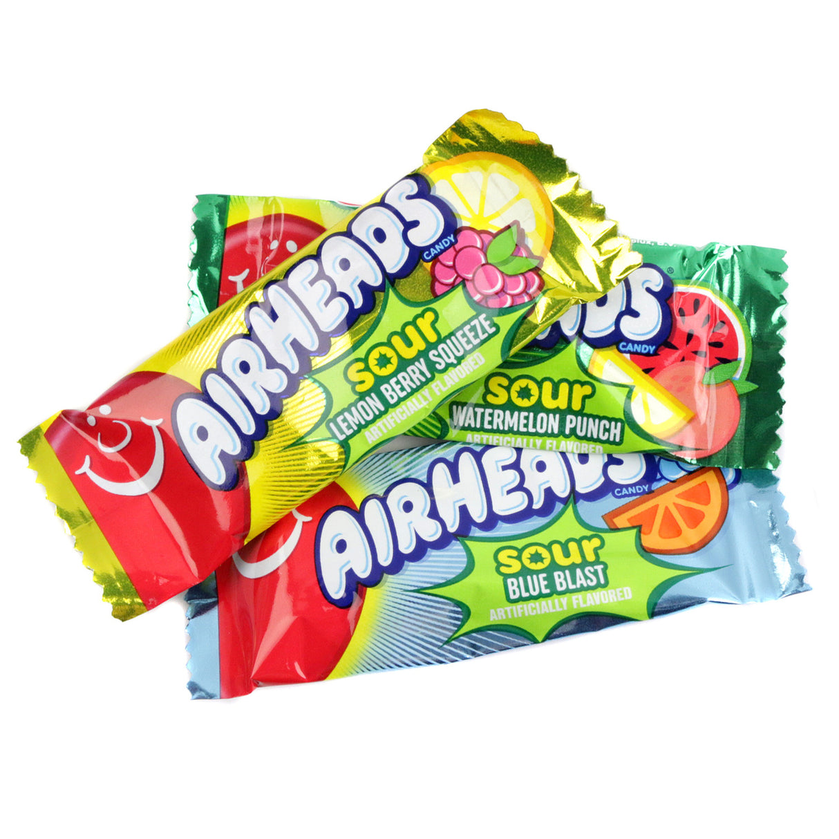 Airheads Mini Bars 5lb Bags Assorted Sours