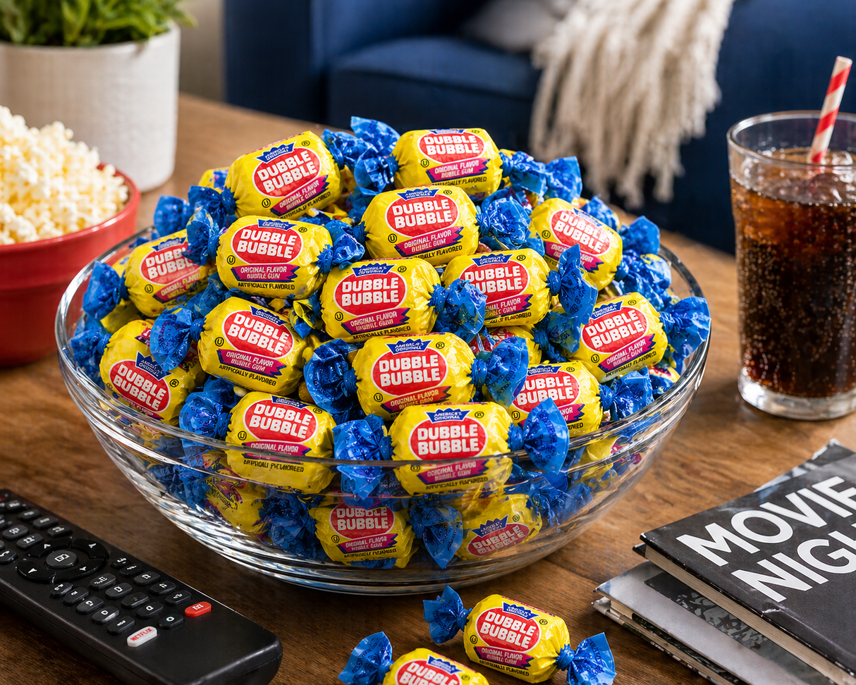 Dubble Bubble gum bulk bag lifestyle photo