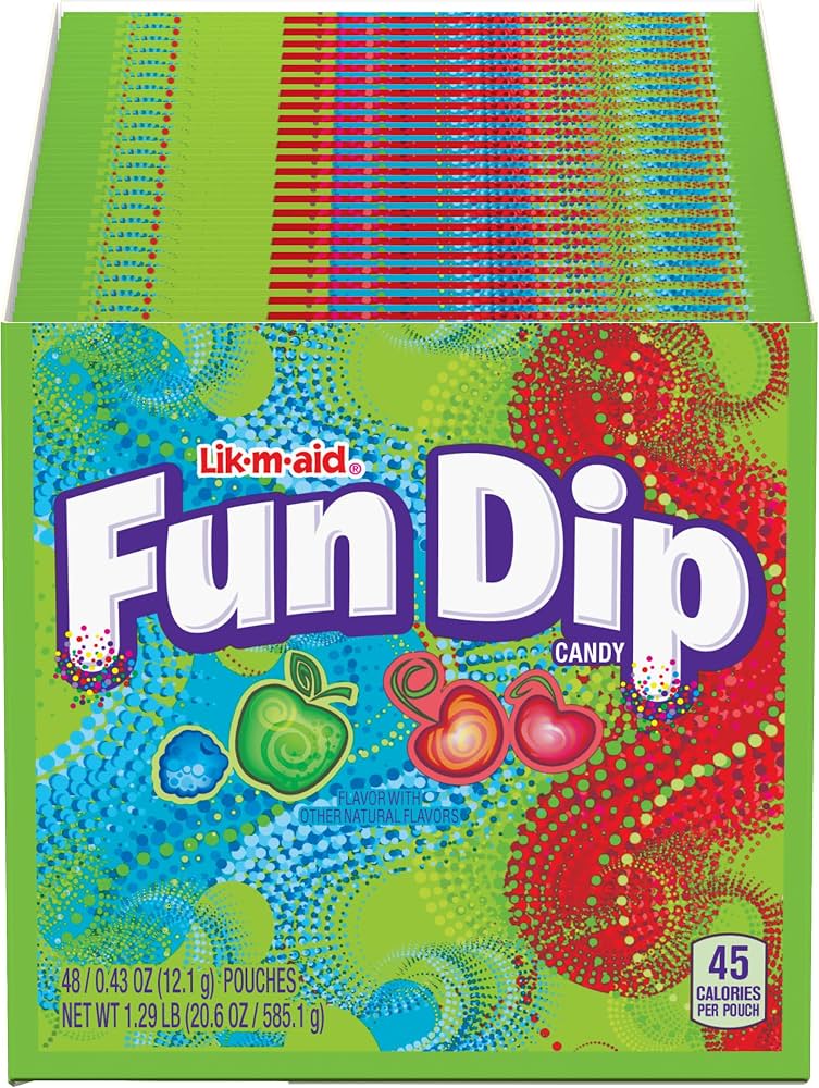 Wonka Fun Dip 48 count display box