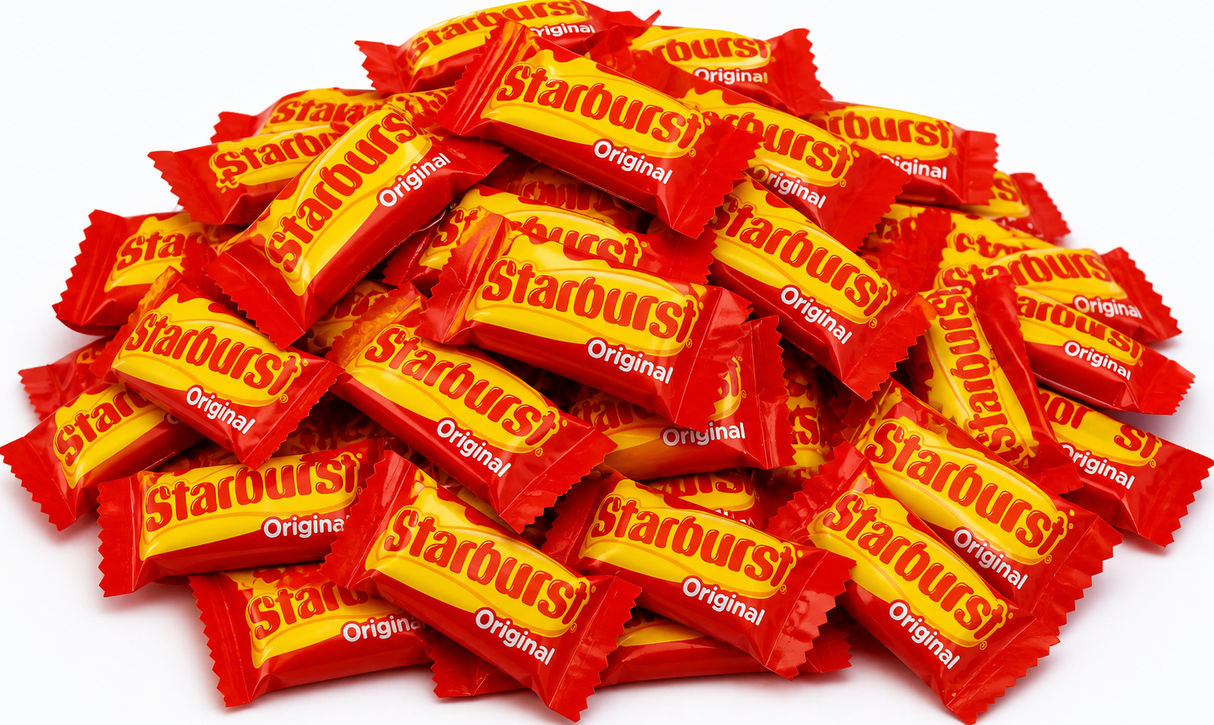 Starburst Original Fruit Chews Bulk Candy – Individually Wrapped Assorted Chewy Candy for Candy Buffets, Parties & Office Snacks