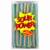 Sour Power Rainbow Sour Belts Candy – Bulk Rainbow Sour Strips 2.5Lb Container