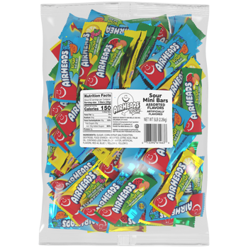 Airheads Mini Bars 5lb Bags Assorted Sours