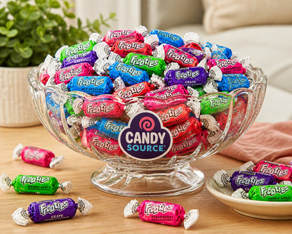 Bulk Tootsie Frooties Candy Assortment – Chewy Fruit Flavored Mini Tootsie Rolls | Individually Wrapped Candy Mix
