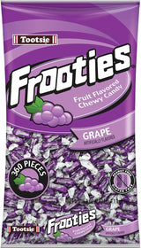 Tootsie Frooties Grape chewy candy 360 count 38.8 oz bag
