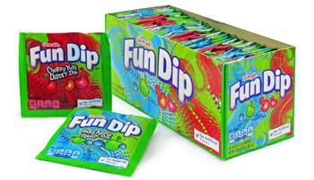 Wonka Fun Dip, Assorted Flavor Party Pack, 0.43 Ounce Packets (48 Count)