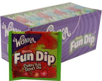 Wonka Fun Dip, Assorted Flavor Party Pack, 0.43 Ounce Packets (48 Count)