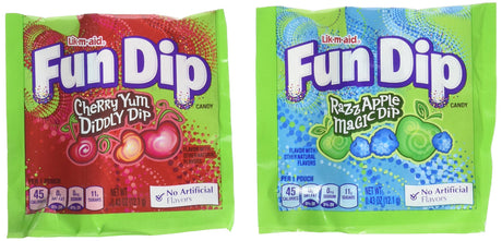 Wonka Fun Dip, Assorted Flavor Party Pack, 0.43 Ounce Packets (48 Count)