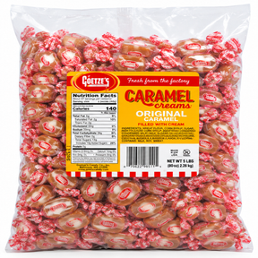 Goetze's Original Caramel Creams 5 lb bulk bag