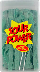 Bulk green apple sour belts candy