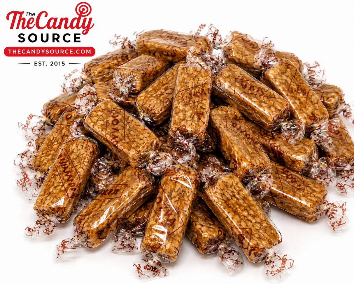 Joyva Sesame Crunch Candy – Individually Wrapped Sesame Brittle