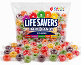 Bulk Life Savers Hard Candy Variety Mix – Individually Wrapped Fruity Ring Candy in Clear Bag