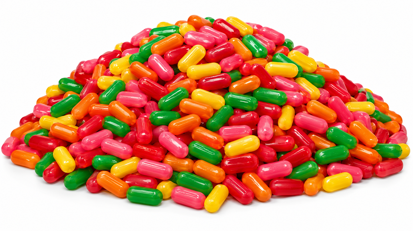 Bulk Mike and Ike Original Fruits Candy – Colorful Chewy Fruit Candy Mix by the Pound