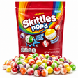 SKITTLES POP'd Originals 5.5 oz freeze dried candy bag with colorful crunchy candy pile