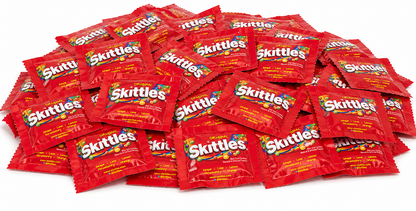 Bulk Original Skittles Fun Size Candy Packs – Individually Wrapped Fruity Bite Size Candy Assortment
