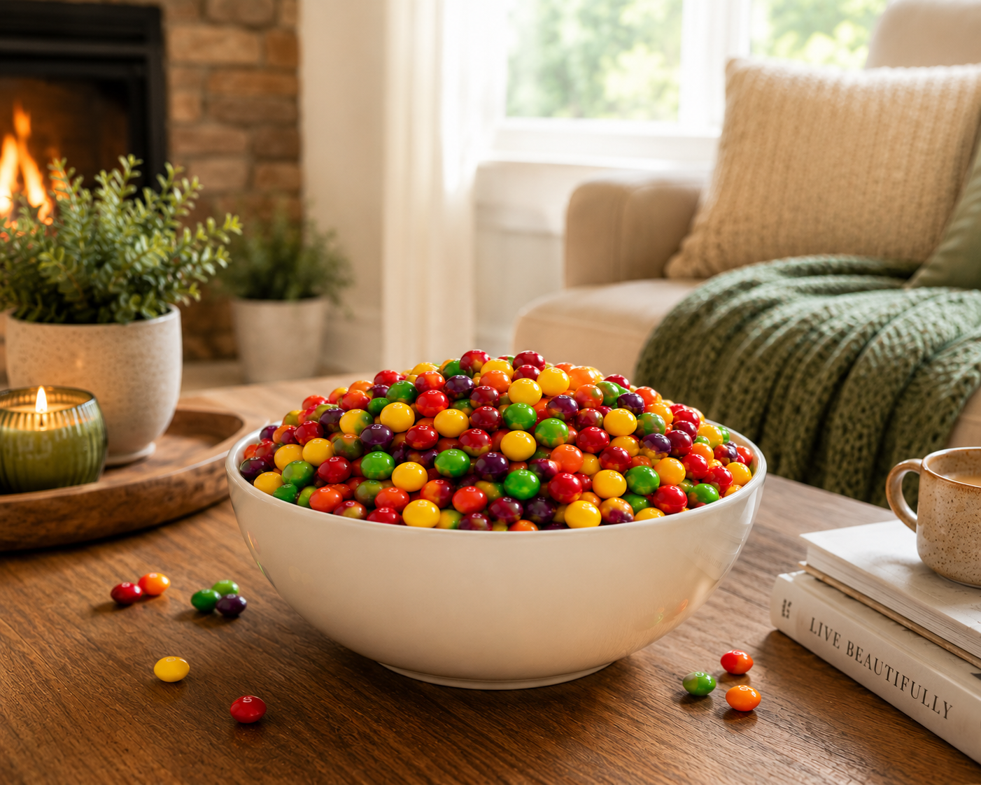 Bulk Skittles Candy – Colorful Fruity Bite Size | Perfect for Parties, Candy Buffets & Snacking