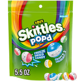 SKITTLES POP'd Sour Freeze Dried Candy, Resealable Bag, 5.5 oz | Crunchy freeze dried candies with intense sour tangy flavor for snack time, movie nights, party favors, road trip, sharing