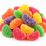 Sunrise assorted fruit slices, sugar-coated candy