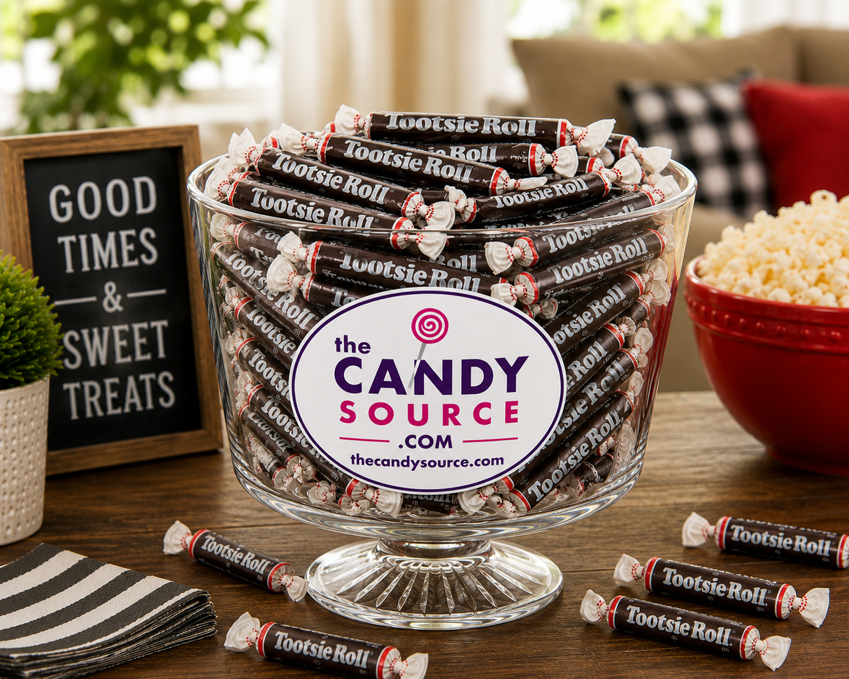 Bulk Tootsie Rolls Candy – Classic Chocolate Chewy Candy Individually Wrapped | The Candy Source